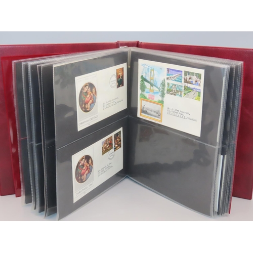 10 - Stanley Gibbons Album Containing approx 83 British First Day Covers dating from 1963 to 1973 includi... 