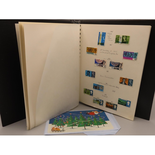 16 - Stanley Gibbons Album Containing a Selection of Post Marked Elizabeth II Stamps Dating From 1953 to ... 