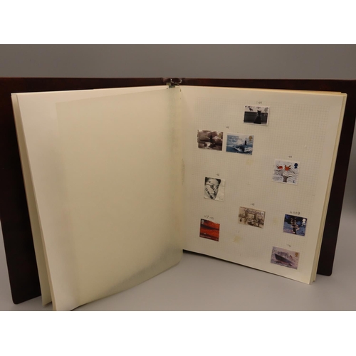 17 - Stanley Gibbons Album containing a Selection of British Commemorative Postal Stamps includes Blank S... 