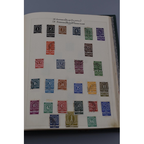 47 - Album Containing German Postal stamps Dating From 1872 to 1975 including The Weimar Republic and Hit... 