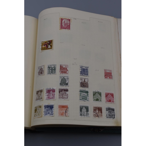 47 - Album Containing German Postal stamps Dating From 1872 to 1975 including The Weimar Republic and Hit... 