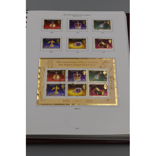 58 - Album Containing a Selection of Great Britain Definitive Issue Stamps Including Penny Black and Two ... 