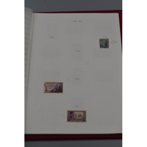 65 - Album Containing USA Postal Service Stamps dating From dating From the 1920s