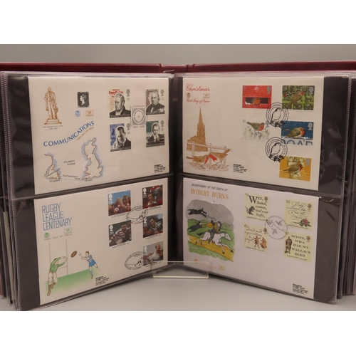 24 - Stanley Gibbons Album of Approx 67 Great Britain First Day Covers including Orchids, Sherlock Holmes... 