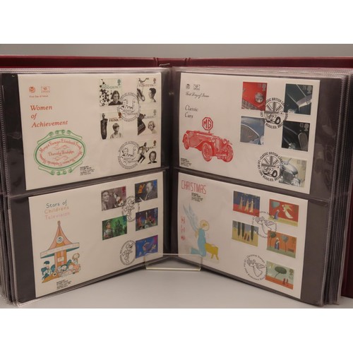 24 - Stanley Gibbons Album of Approx 67 Great Britain First Day Covers including Orchids, Sherlock Holmes... 