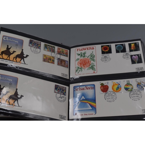 74 - Stanley Gibbons Album of approx 84 British First Day Covers including Urban Renewal, British Trains,... 