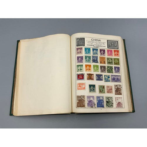 114 - The Movaleaf Illustrated Worldwide Stamp Album Containing Stamps including Queen Victoria, Edward VI... 