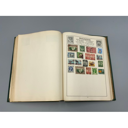 114 - The Movaleaf Illustrated Worldwide Stamp Album Containing Stamps including Queen Victoria, Edward VI... 