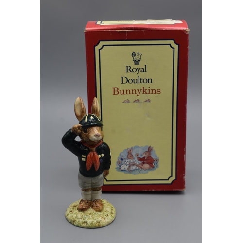 98 - Royal Doulton Bunnykins Be Prepared Figure in Original Box