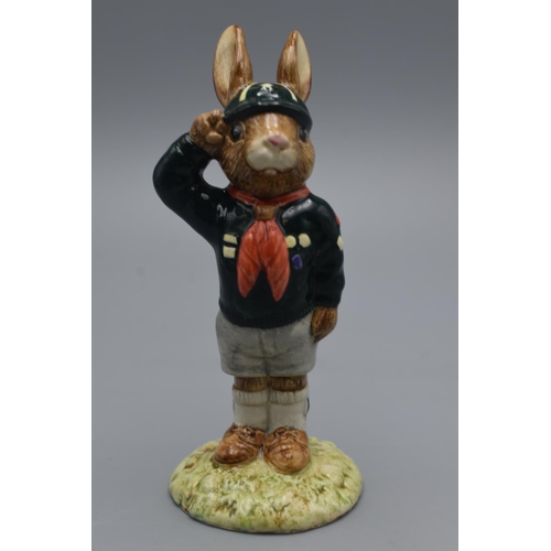 98 - Royal Doulton Bunnykins Be Prepared Figure in Original Box