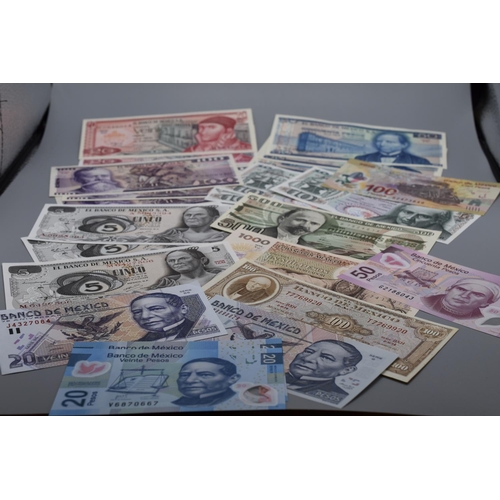 3 - Selection of Mexican Bank Notes