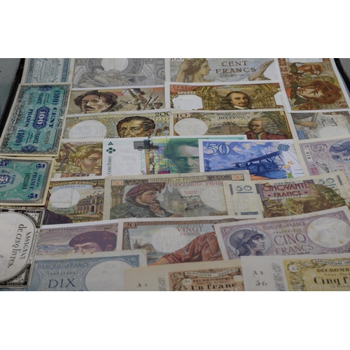 92 - Collection of French Bank Notes