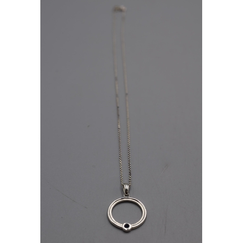 96 - Silver 925 Necklace with Pendant