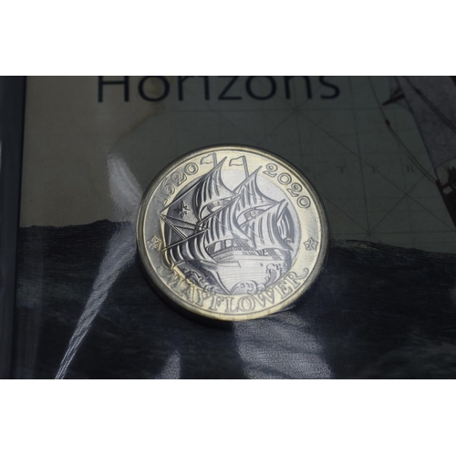 68 - The Royal Mint New Horizons Brilliant Uncirculated £2 Cased Coin