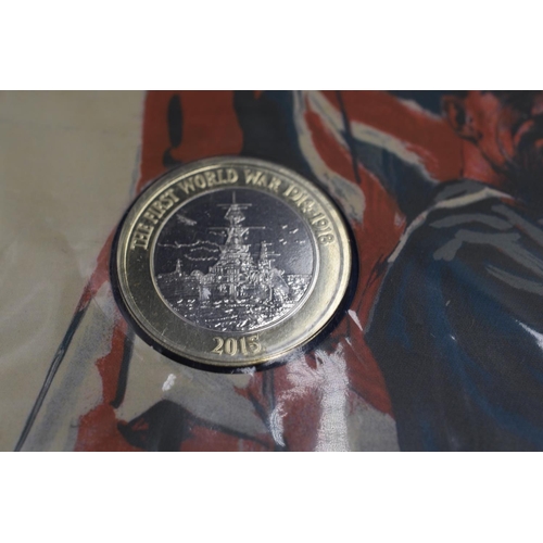 71 - The Royal Mint A Force as great as the sea brilliant uncirculated £2 Coin