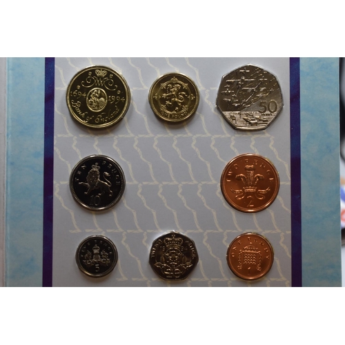 86 - Three Coin Collections to include the 1994, Golden Jubilee and Diamond Wedding