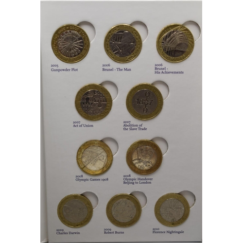 90 - The Royal Mint Great British Coin Hunt £2 Collectors Coin Set includes Commonwealth set (36 Coins)