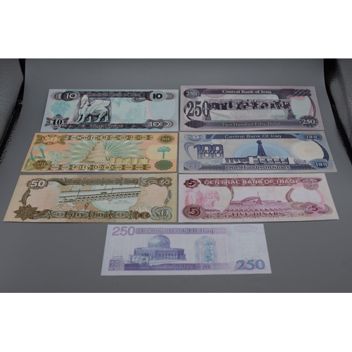 94 - Collection of Bank Notes From Iraq