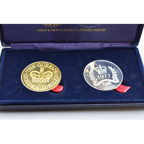 95 - Gold and Silver Jubilee Limited Edition Coins