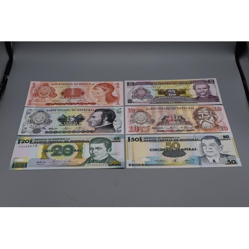 104 - Collection of Bank Notes From Honduras