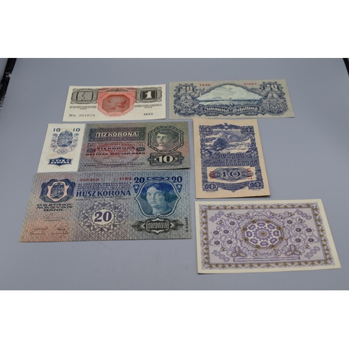 105 - Collection of Austrian Bank Notes