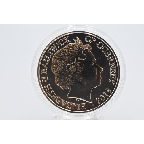 112 - £5 Guernsey D-Day Coin 2019