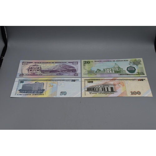 117 - Collection of Bank Notes From Honduras