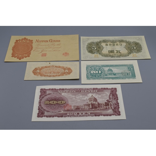 134 - Collection of Japanese Bank Notes