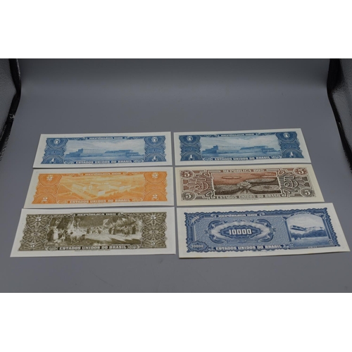 163 - Collection of Brazilian Bank Notes