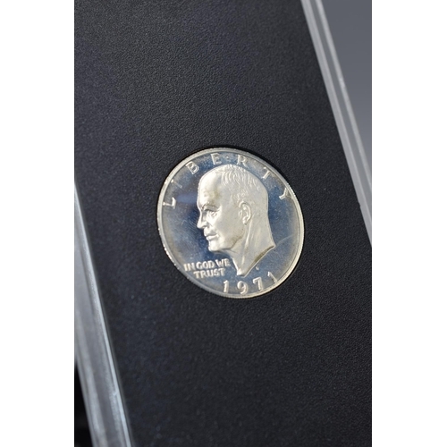 187 - USA Eisenhower Silver Proof Dollar in Case