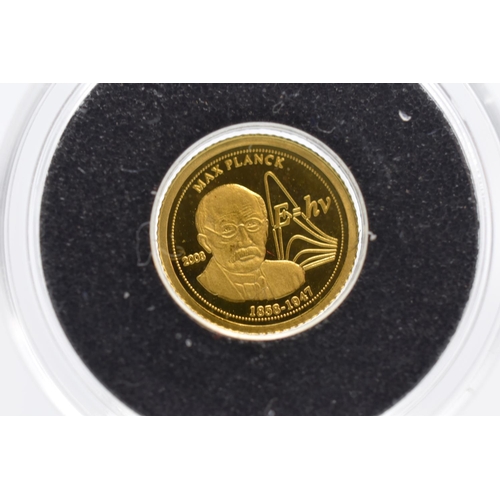 60 - Gold - 1500 Francs CFA Max Planck - Togo - 2008