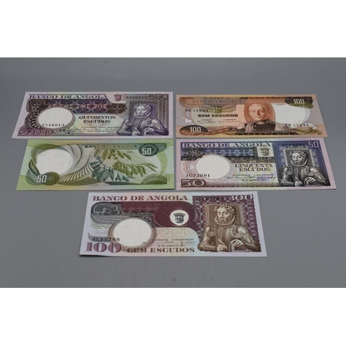 63 - Collection of Bank Notes From Angola