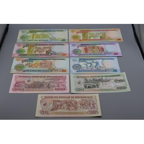 65 - Collection of Bank Notes From Mozambique