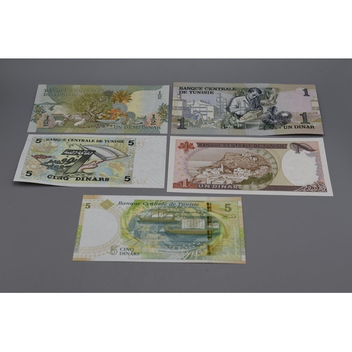 81 - Collection of Bank Notes From Tunisia