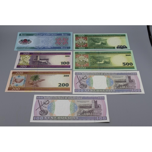 83 - Collection of Bank Notes From Mauritania