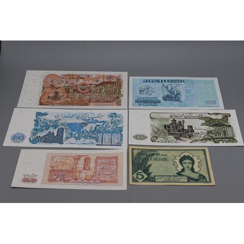 89 - Collection of Bank Notes From Algeria