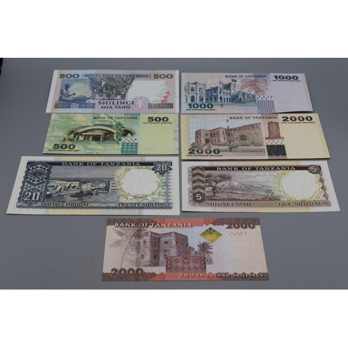 91 - Collection of Bank Notes From Tanzania