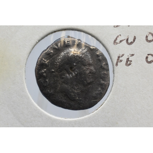 4 - Silver - Rome - Vespasian Coin