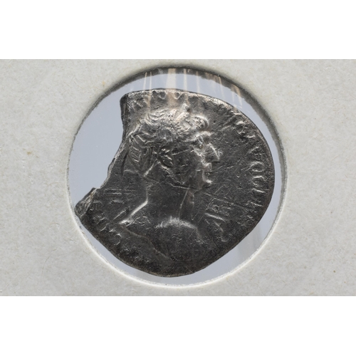 9 - Rome - Trajan Denarius - Genius - A.D.114