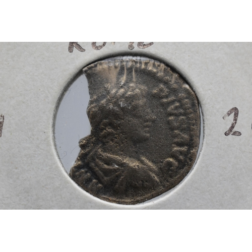 10 - Silver - Denarius - Caracalla VICT PART MAX; Victory - A.D. 201 - 210