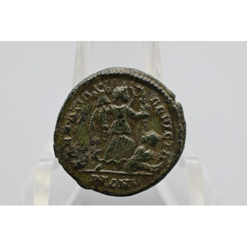 23 - Roman Bronze Coin Minted in London - Constantinus II - A.D. 287 - 325