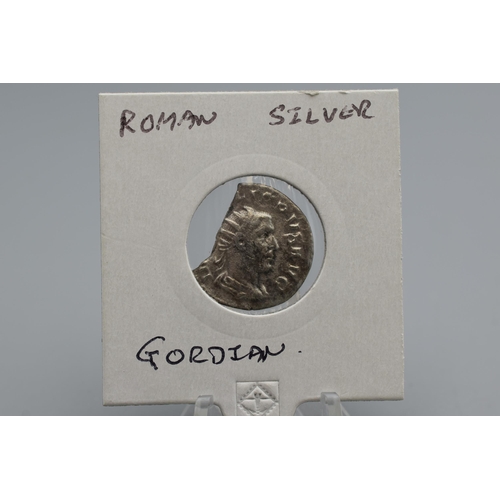 48 - Silver - Roman - Gordian Coin