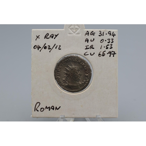 62 - Unidentified Roman Silver Coin