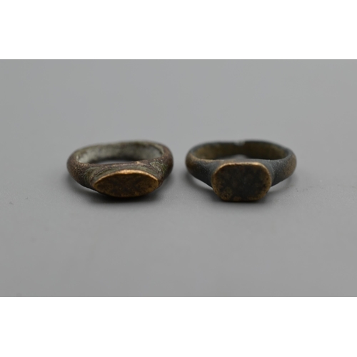 71 - Two Copper Roman Rings