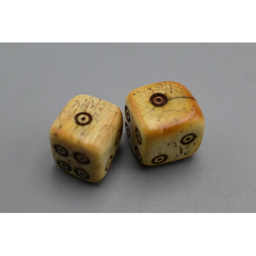 82 - Two Roman Bone Dice