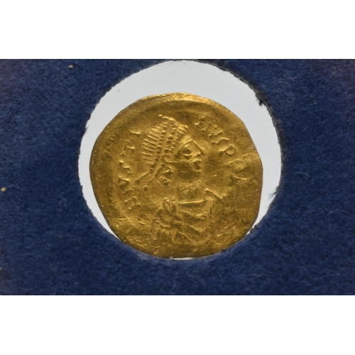 92 - Gold - Byzabtium - Justinin I (527 - 565) - AV Semissis