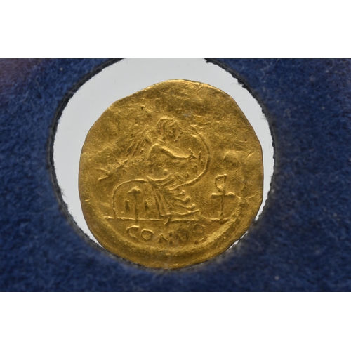 92 - Gold - Byzabtium - Justinin I (527 - 565) - AV Semissis