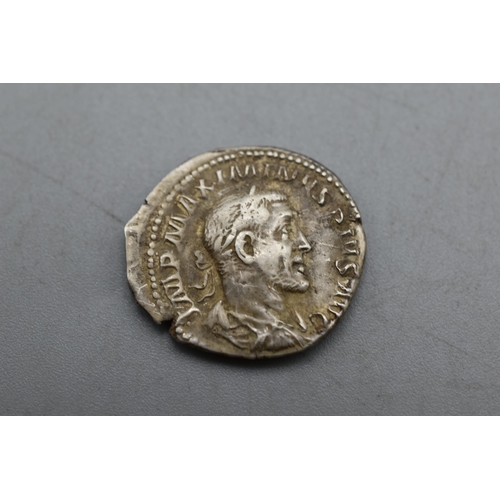 95 - Silver Denarius - Maximinus I - Rome - A.D. 235