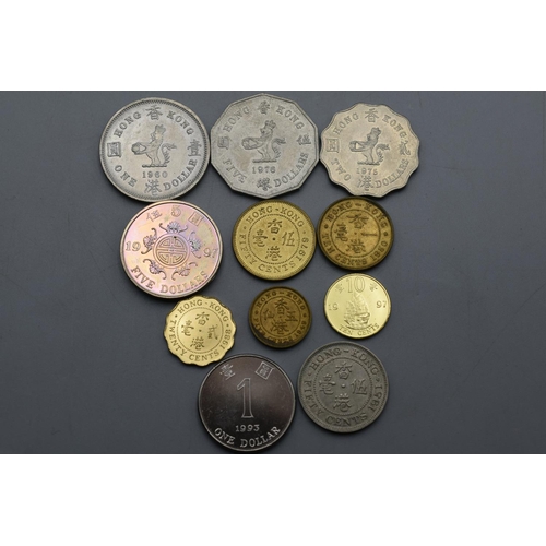 9 - Selection of Coins From Hong Kong