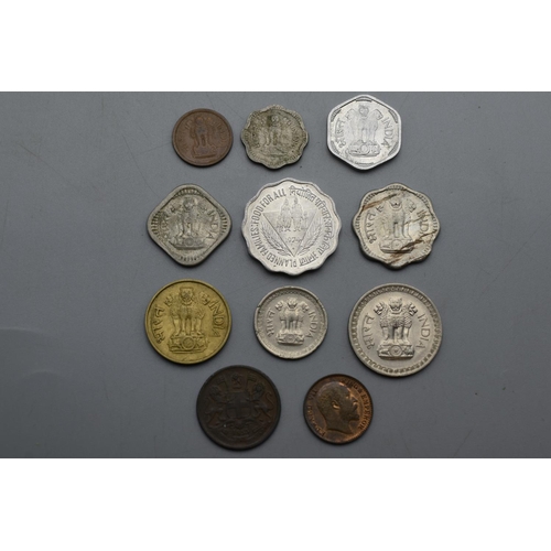 22 - Selection of Coinage from India